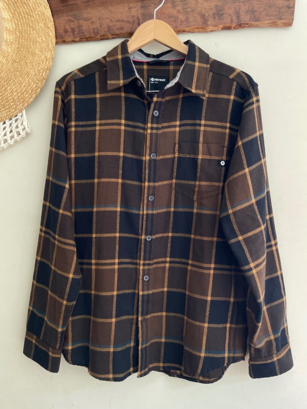Marmot Fairfax Midweight Flannel Shirt M